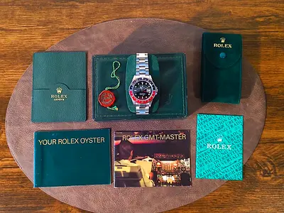 Rolex GMT-Master II 16710 Pepsi | 2003 | Box Set — AED 48,000