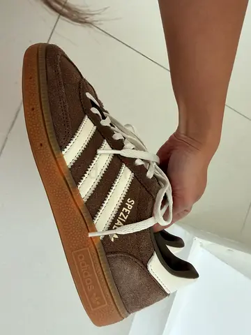 Adidas Spezial brown suede sneakers, UK 4 (used once)
