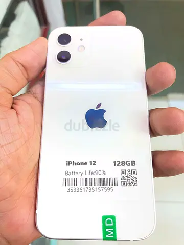 Apple iPhone 12 128GB – White | Excellent Condition For Sale