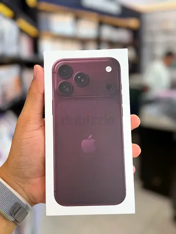 Sealed Apple iPhone 18 pro max Brand New) - 512gb burgundy