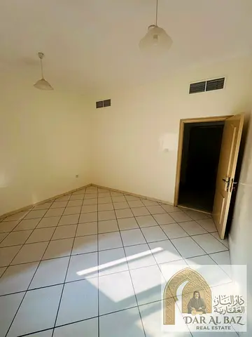 Two bedrooms and a living room | Balcony | Two bathrooms | Central air conditioning and gas | Al Majaz 3 | Prime location | 4 installments