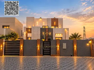 Luxurious modern villa for sale in Al Helio 2, Ajman | Registration and ownership fees included