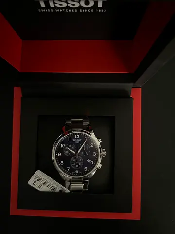 Tissot Men's Stainless Steel Chronograph Watch - Brand New in Box