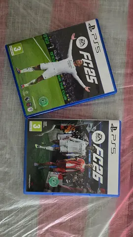 Two PS5 FIFA Football Games - FC25 & FC26 (Like New)
