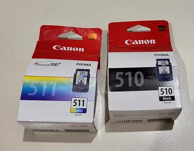 Canon PIXMA Ink Cartridges PG-510 Black + CL-511 Color - New