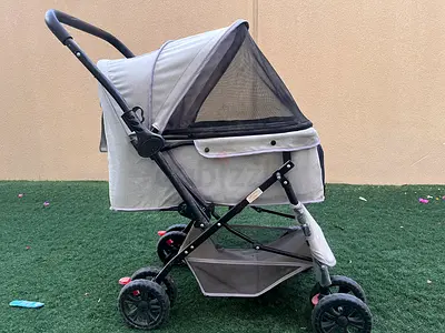 Large pet stroller, for cats and dogs, multi storage large interior, 2 openings for sale