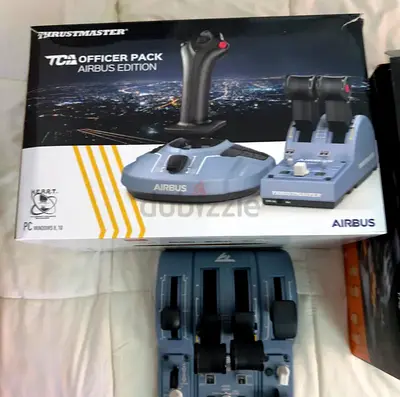 Thrustmaster TCA Officer Pack Airbus Edition - Flight Stick & Throttle Set