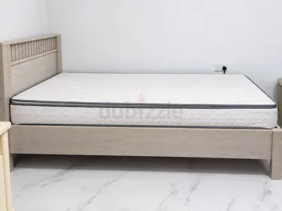 Queen Size Bed and Mattress from Pan Home