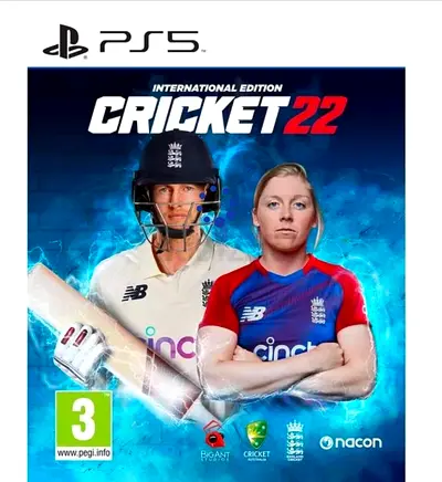 Cricket 22 (PS5) - International Edition, Like New