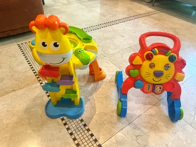 Baby walker and activity stand - used, good condition