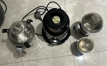 Used Electric Blender with 3 Jars - Good Working Condition