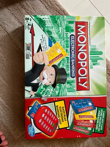 Monopoly Electronic Banking board game - complete set