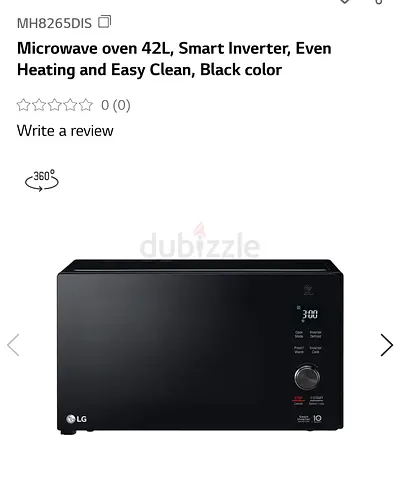 Brand New LG Smart Inverter Microwave - Still in Box!