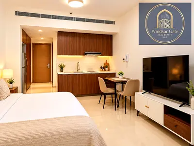 ✨ أناقة وفخامة في كل تفصيلة | استوديو مفروش بالكامل | 600 قدم² | الزاهية | 550 ألف درهم 🏡