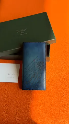 Berluti * Santal Long Wallet Venezia Calf Leather *