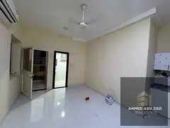 A distinctive studio for annual rent in Al Alia, Ajman. spacious layout, balcony, special price. pri