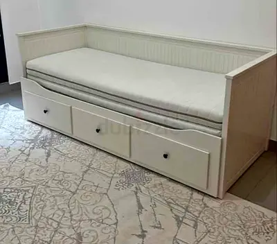 Ikea hemnes day bed with mattress 2