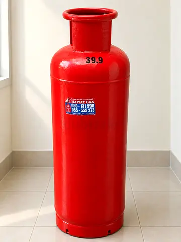 Full Red LPG Gas Cylinder - 39.9kg
