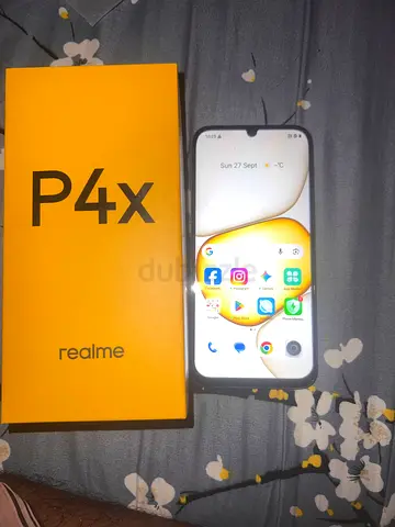 Realme P4x with box - good working condition new one only one weak