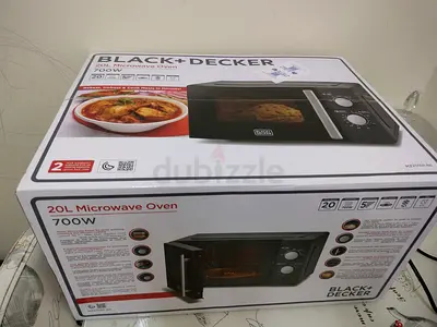 Black+Decker 20L 700W Microwave Oven - Brand New in Box