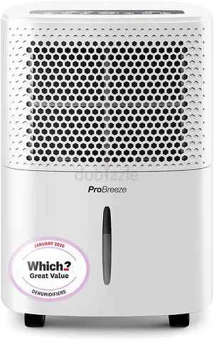 ProBreeze Dehumidifier 12L - Compact Home Dehumidifier (Good Condition)