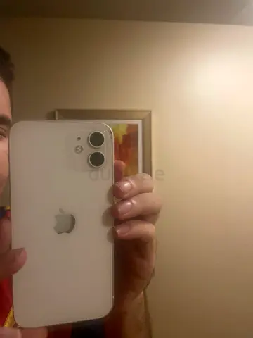 White iPhone 12 in good condition - unlocked