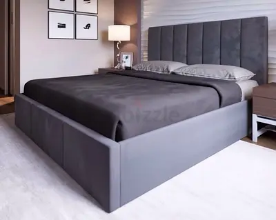 Dark gray colour 180*200 king size Bed