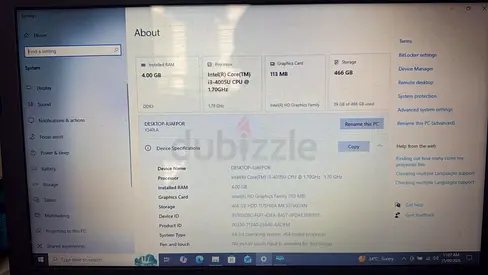 ASUS Laptop – Core i3 | 4GB RAM | 500GB Storage – AED 250