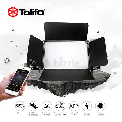Tolifo GK-2016S Pro 120w 5600K/3200K Led Video Light Tv Studio Lighting