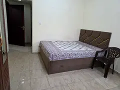 Master Bedroom (Furnished) with Attached Bathroom for Rent – Shabiya 9, Abu Dhabi