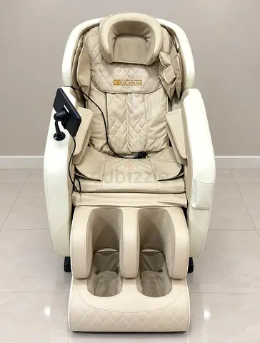 Beige JC Buckman Full-Body Massage Chair - Good Condition