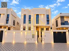 Villa for sale in Al Zahia | 5 bedrooms, majlis, and living room; price includes registration fees.
