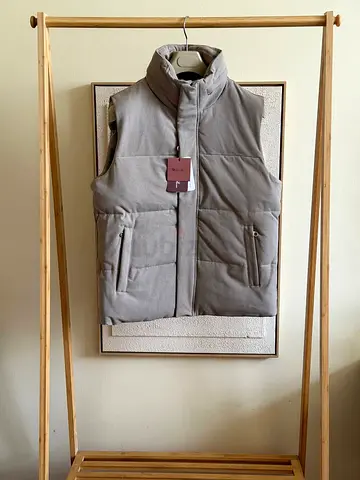 Loro Piana Light Beige Vest (SUPER MASTER QUALITY)