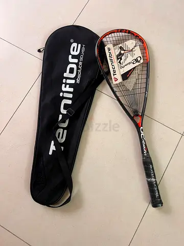 Brand New Tecnifibre Dynergy AP Squash Racket with Cover