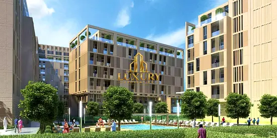 🏡 STYLISH STUDIO | BALCONY | 450 SQFT | 4 PAYMENTS | AL MAMSHA