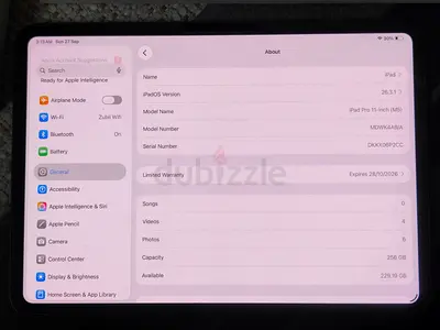 ipad pro 11 m5