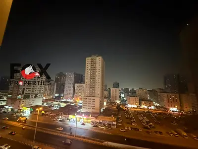 للبيع في أبراج غلفا – عجمان | أرقى شقة 3 غرف وصالة بتشطيبات ممتازة | مفروشة | 2 بلكونة | جيم ومسبح | إطلالة مفتوحة | خزائن حائط | مساحة 2,950 قدم