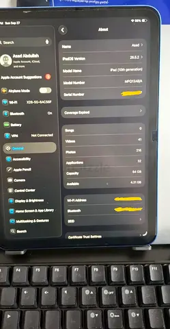 iPad 10th generation 64gb WiFi