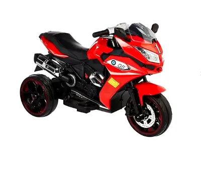 Kids' Power Ride-On Motorbike 12V - Red (2 - 7 Years) - Brand New