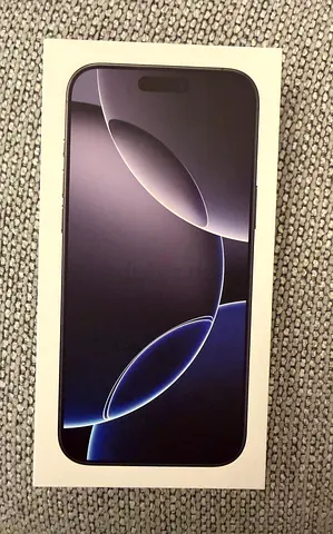 iPhone 16 Pro Max 256gb Black Apple Care Plus TDRA