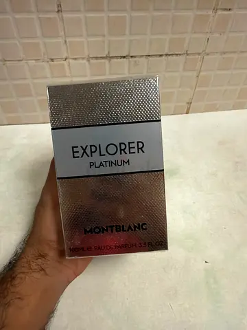 Montblanc Explorer Platinum Eau de Parfum 100ml - New in Box