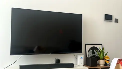 TCL TV and Philips speaker