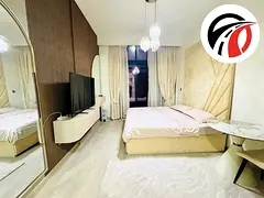 12 CHEQUES & LUXURIOUS || FURNISHED APARTMENT || PREMIUM FINISHING|| ONLY 60K WITH BILLS || READY TO
