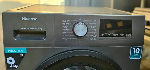 Hisense washing machine 9 kg for sale