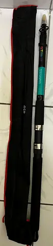 Fishing Rod Telescopic Carbon 4.5 meter Strike Green (mix)