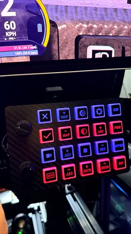 SIM RACING BUTTON BOX/CONTROL PANEL