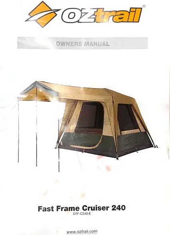 Oxtrail 4 person camping tent