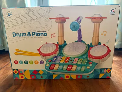 Drum and Piano Combo toy for children
