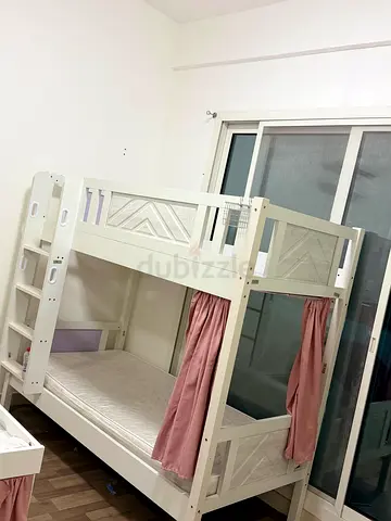 Bunker bed with mattress for sale in Dubai
