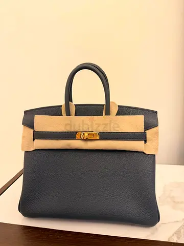 Hermes brand new birkin 25 togo. Gris misty with gold hardware